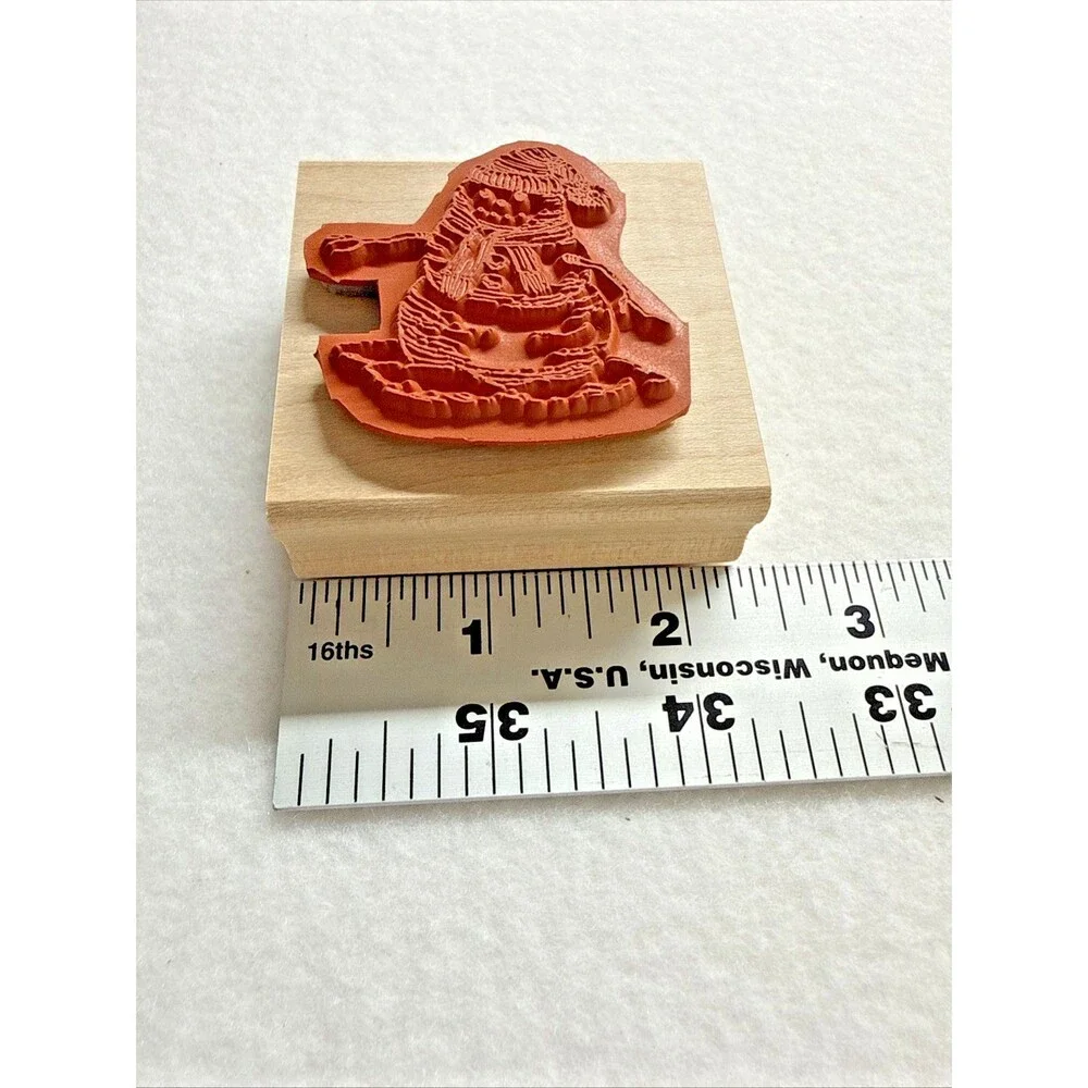Stampin' Up! Portfolio Collection 1997 Set 8 Wood Mount Rubber Stamps Cottage